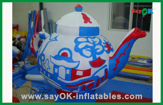 Model Material Fireproof Inflatable Teapot Custom Inflatable Products For Holiday