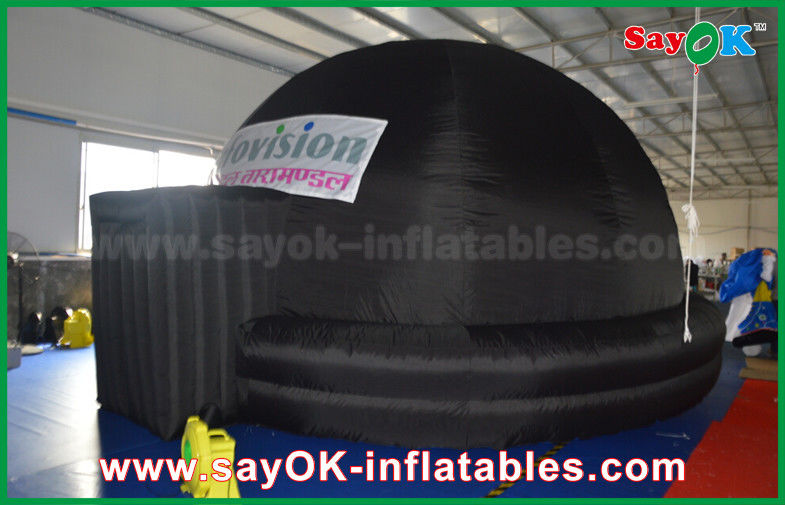Planetarium 360 Movie Inflatable Projection Tent Inflatable Dome Tent For Museums
