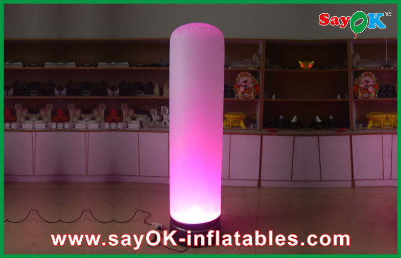 Lighting Column Inflatable Lighting Decoration With LED Lighting