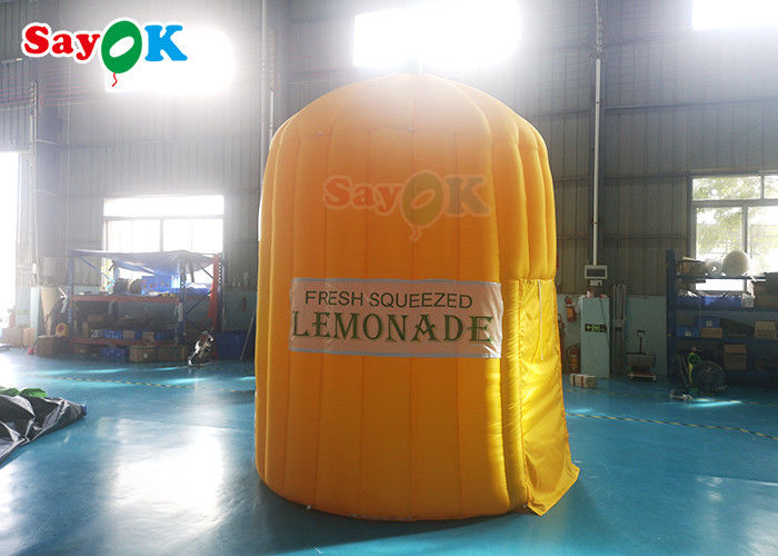 Inflatable Work Tent Outdoor Tent Inflatable Lemonade Stand Advertising With Blower
