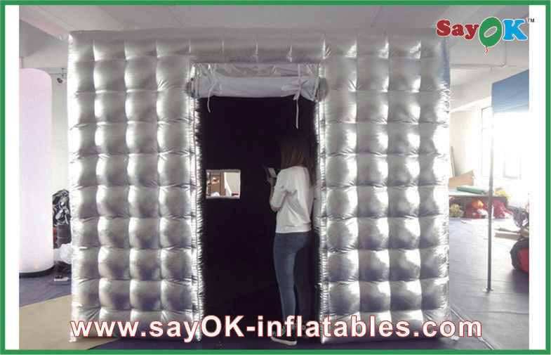 Professional Photo Studio Beautiful Inflatable Wall Panel Mobile Square Blow Up Photo Booth