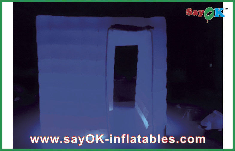 Inflatable Party Decorations Commercial Inflatable Blow Up Photo Booth Oxford Cloth For Club / Holiday