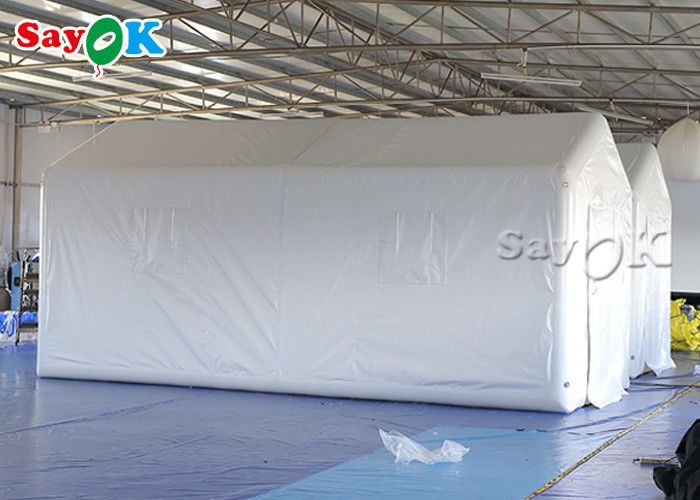 Inflatable Pole Tent Inflatable Emergency 6x3x3mH Medical Isolation Tents