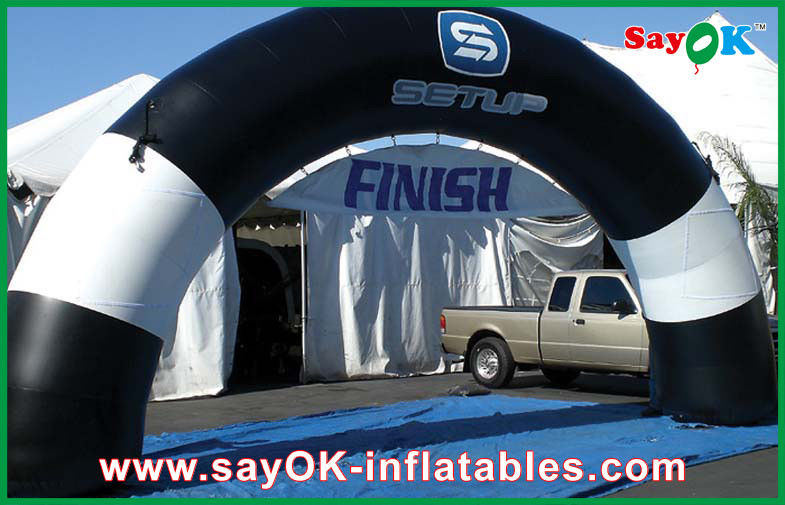 Inflatable Run Through Tunnels Advertising 7x4M Inflatable Arch /Inflatable Finish Line Arch Prices