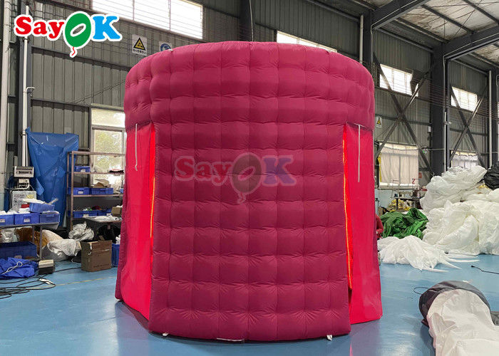 360 Inflatable Photo Booth With Lights Replacement Custom Machine Display Party Wedding