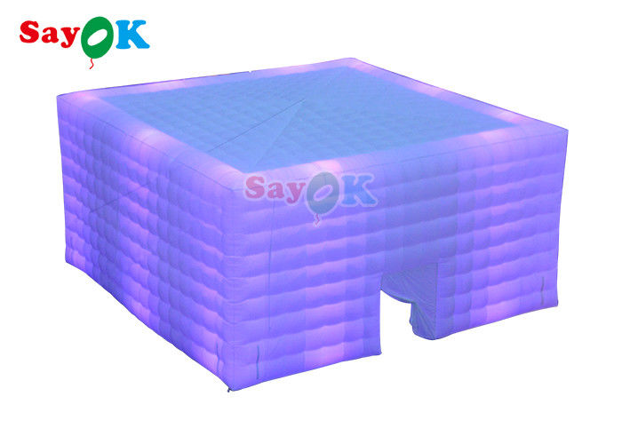 Automatic Inflatable Lawn Tent 10x10x5m Inflatable Led Party Tent Inflatable Air Tent