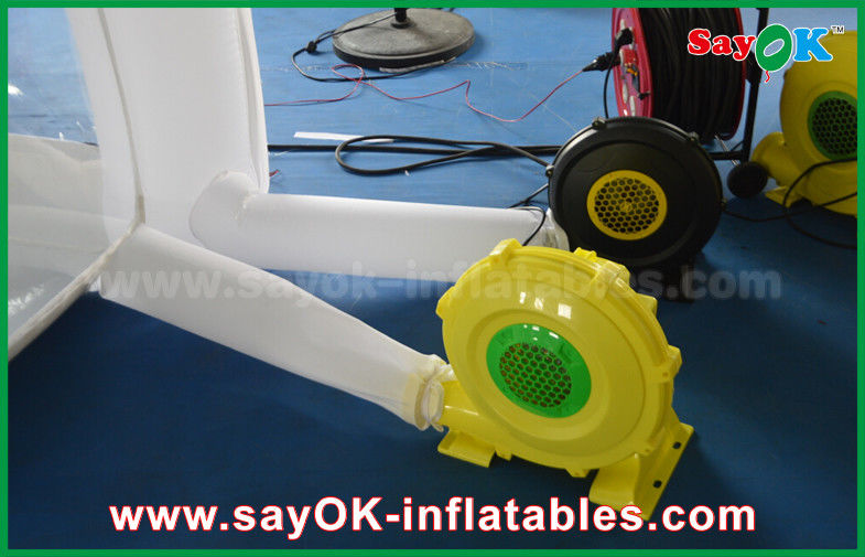 Mini Portable Led Lighting Money Inflatable Booth For Amusement 2 Years Warranty
