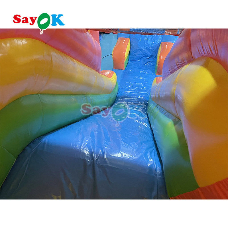 Commercial Grade Water Slide Inflatables Double Slide