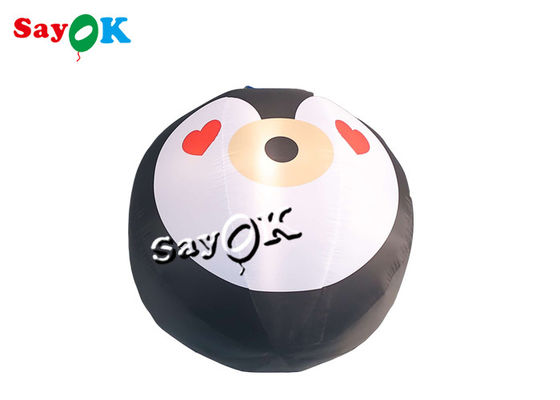 3.3ft Blow Up Xmas Decoration LED 애니메이션 마스코트 펭귄 풍선 빛
