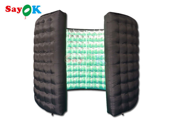Led Fill Light 360 Photo Booth Enclosure Backdrop와 함께 부풀이 가능한 360도 사진 부스