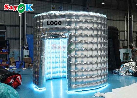 파티 이벤트 자동 부풀이 360 사진 부스 장막 배경